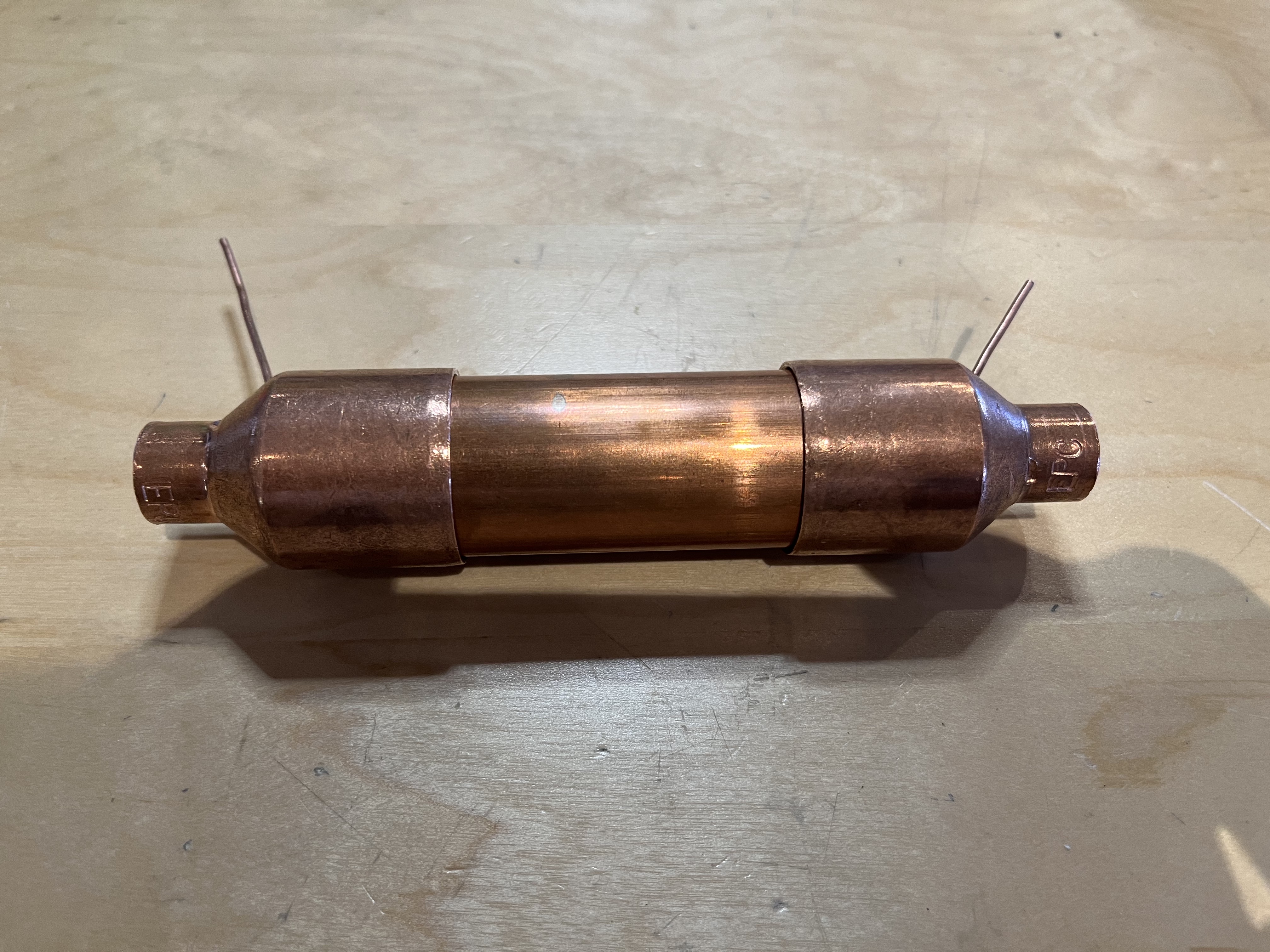 Completed recuperator design