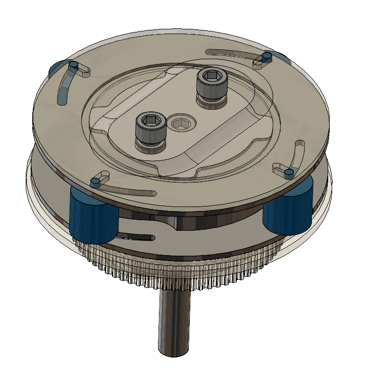 Pump Design with Clear Top Plate