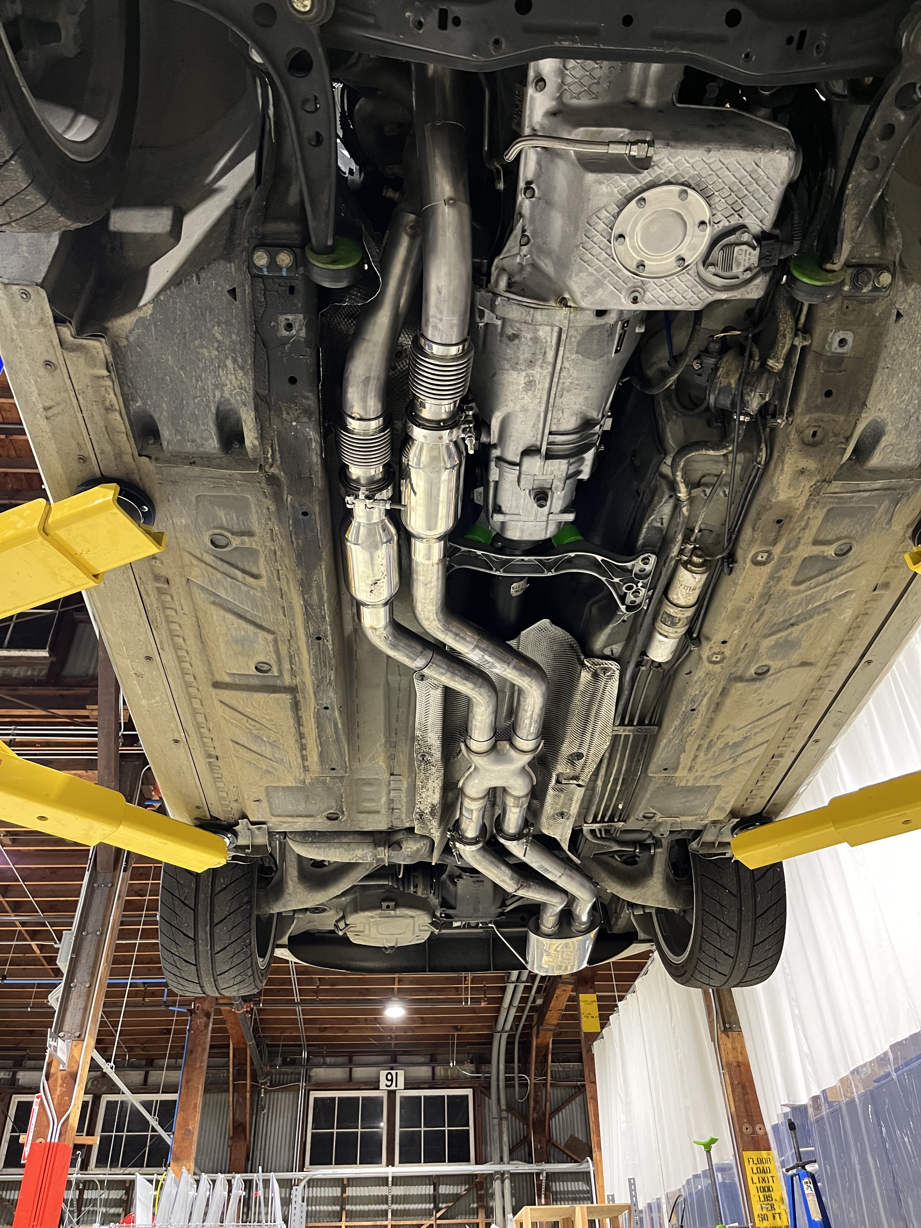 V1.0 of a custom stainless exhaust