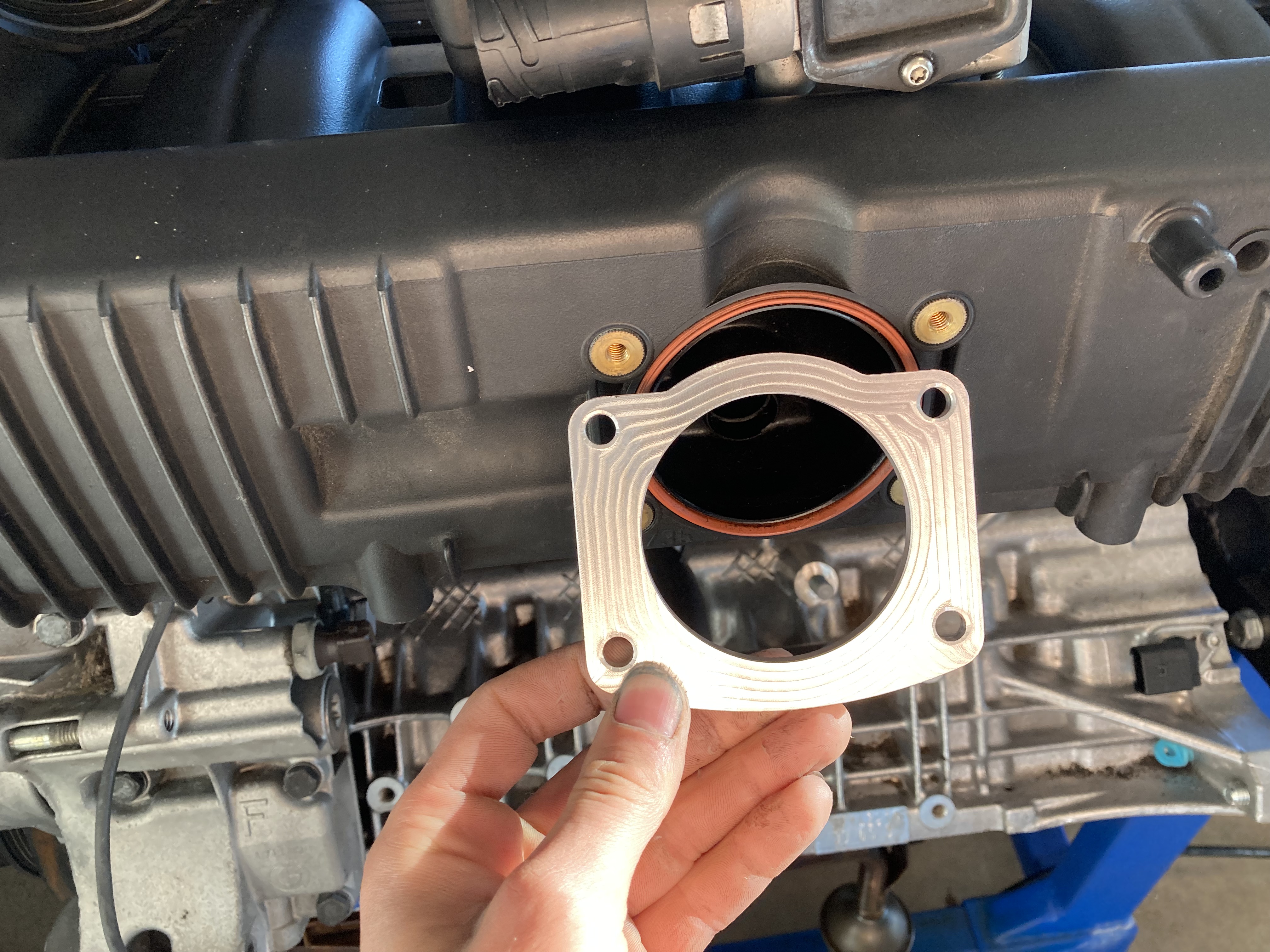 M50 manifold t0 M52/M54 throttle body adapter